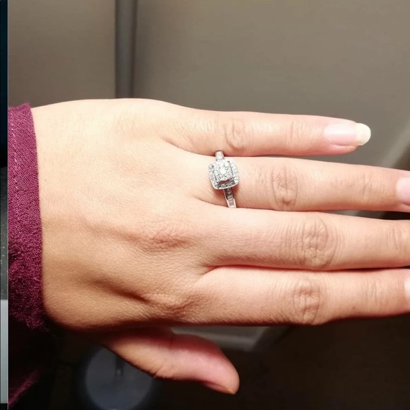 Lovemark 10k white Gold & Diamond Ring - Picture 3 of 8